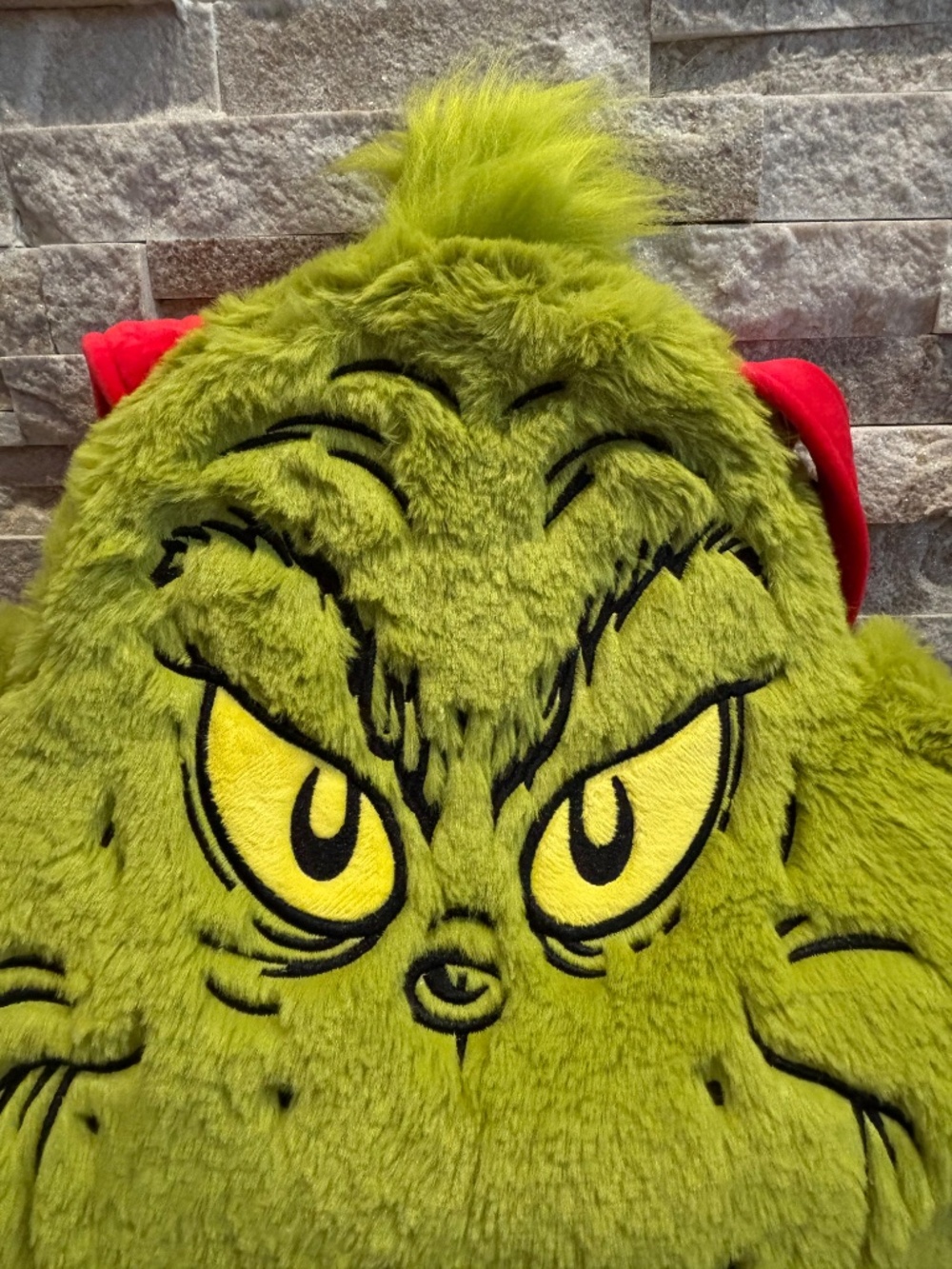 Dr. Seuss’ The Grinch Plush Tote Bag & Wallet Set - Officially Licensed - Picture 6 of 16